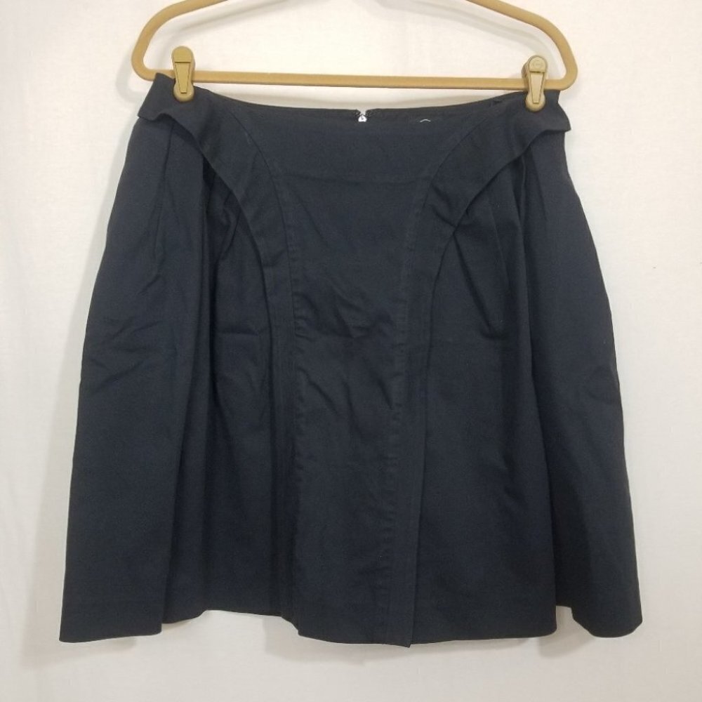 Alex McQueen pleated Yoke skirt